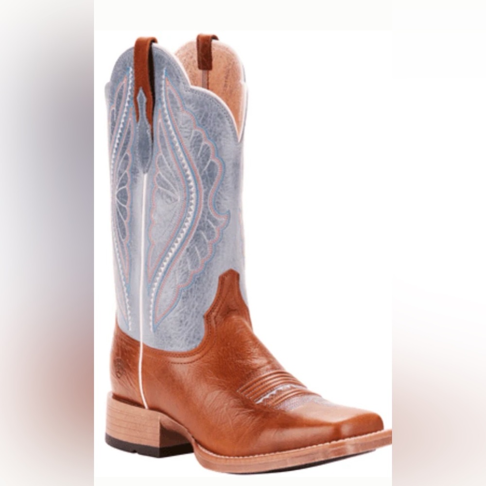 Ariat Women's PrimeTime Gingersnap Baby Blue Eyes Western Boots